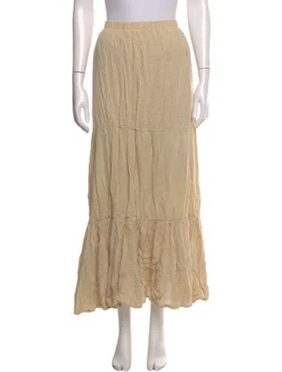 Pre-owned Jluxlabel Midi Length Skirt In Neutrals