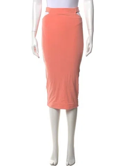 Pre-owned Jluxlabel Midi Length Skirt In Pink