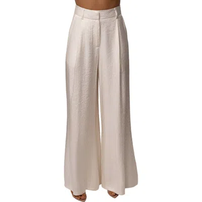 Jluxlabel Monaco Wide Leg Pant In Gold