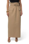 Jluxlabel New Edge Cargo Skirt In Neutral