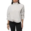 Jluxlabel Oversized Funnel Jacket In Gray