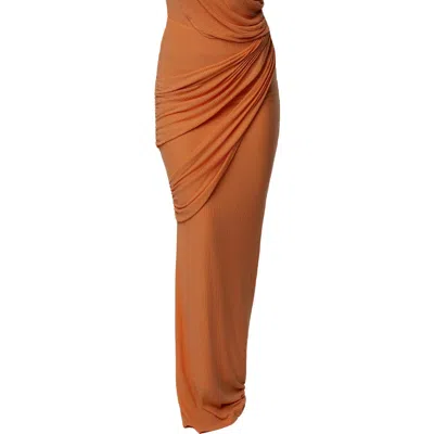 Jluxlabel Paradise Hills Maxi Skirt In Brown