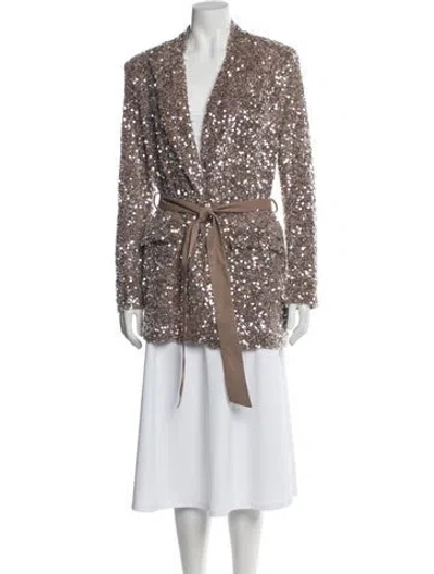 Pre-owned Jluxlabel Patterned Evening Jacket W/ Tags In Multi