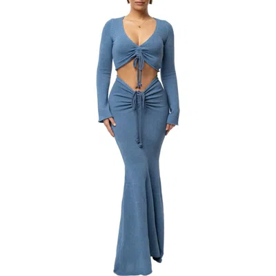 Jluxlabel Resort Crop Top & Skirt