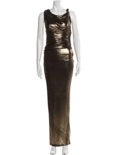 Pre-owned Jluxlabel Skirt Set In Brown