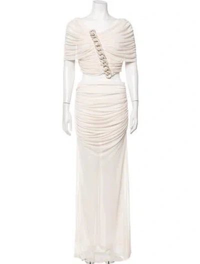 Pre-owned Jluxlabel Skirt Set In Neutrals