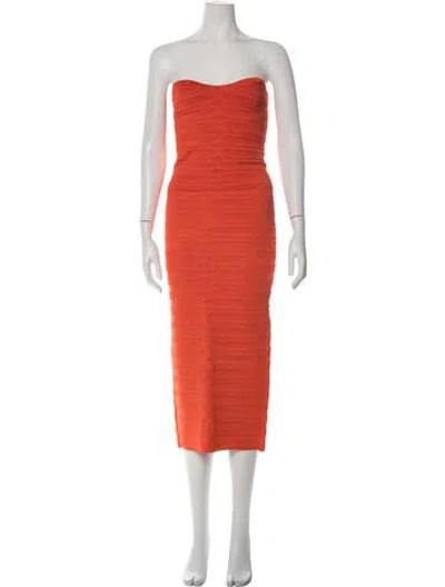 Pre-owned Jluxlabel Skirt Set In Orange