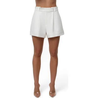 Jluxlabel Soft Breeze Shorts In White