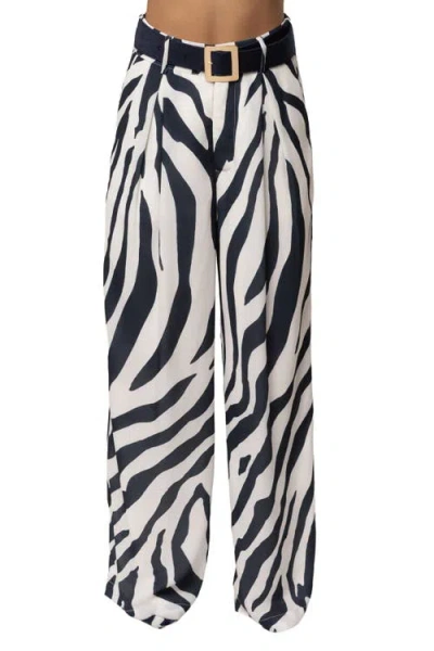 Jluxlabel Soft Pleated Trouser In Multi