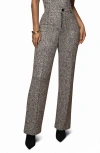 Jluxlabel Stay Sharp Tweed Pants In Gray