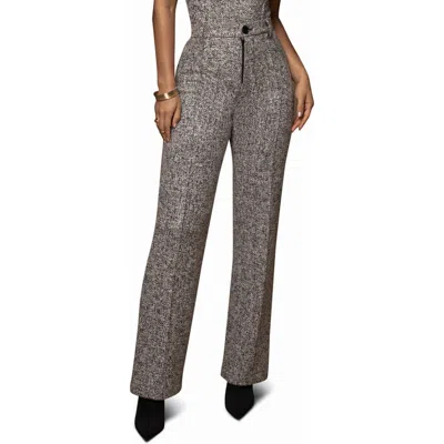 Jluxlabel Stay Sharp Tweed Pants In Gray