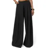 Jluxlabel Summer Ease Pants In Black