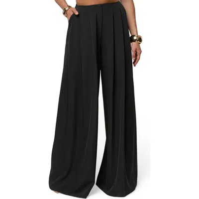 Jluxlabel Summer Ease Pants In Black
