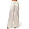 Jluxlabel Sunny Day Wide Leg Pants In White