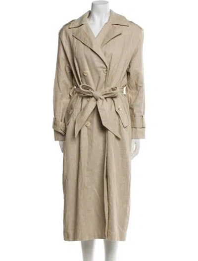 Pre-owned Jluxlabel Trench Coat In Neutral