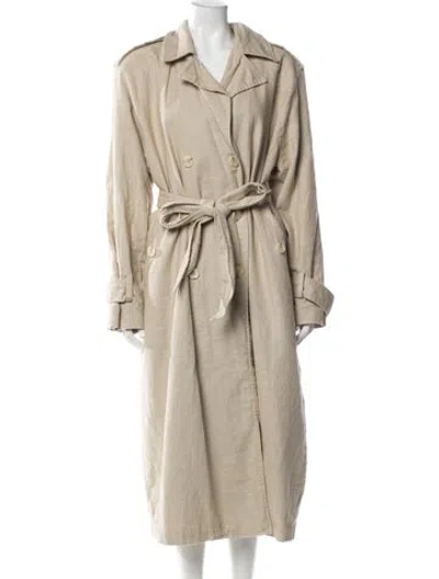 Pre-owned Jluxlabel Trench Coat In Neutral