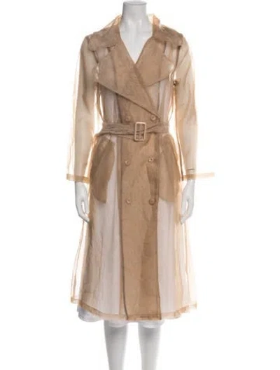 Pre-owned Jluxlabel Trench Coat In Neutral