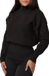Jluxlabel Turtleneck Sweater In Black