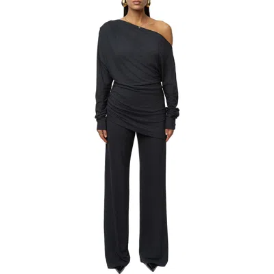 Jluxlabel Winter Soirée Pant Set In Black
