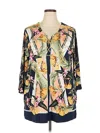 Jm Collection 3/4 Sleeve Blouse In Multi