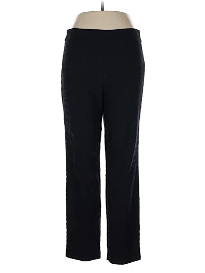 Pre-owned Jm Collection Active Pants In Black