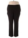 Jm Collection Active Pants In Black