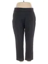 Jm Collection Active Pants In Black