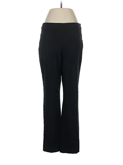 Pre-owned Jm Collection Active Pants In Black