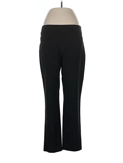 Pre-owned Jm Collection Active Pants In Black