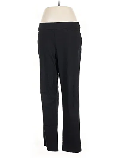 Pre-owned Jm Collection Active Pants In Black