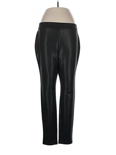 Pre-owned Jm Collection Active Pants In Black