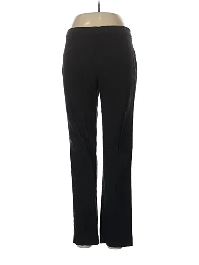 Pre-owned Jm Collection Active Pants In Black