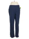 Jm Collection Active Pants In Blue