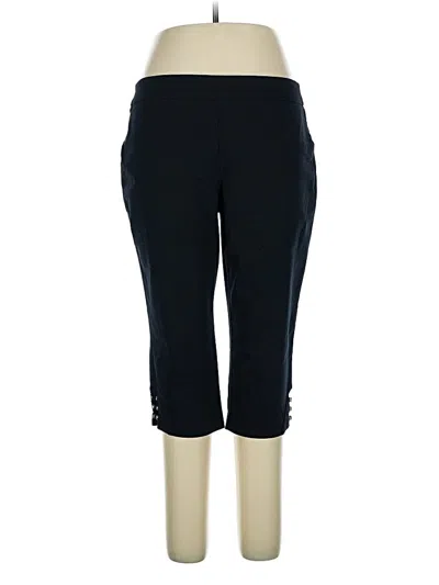 Pre-owned Jm Collection Active Pants In Blue