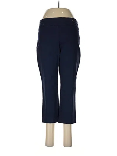 Pre-owned Jm Collection Active Pants In Blue