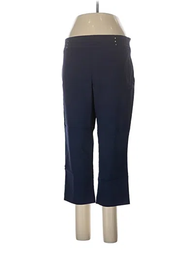 Pre-owned Jm Collection Active Pants In Blue