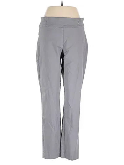 Pre-owned Jm Collection Active Pants In Gray