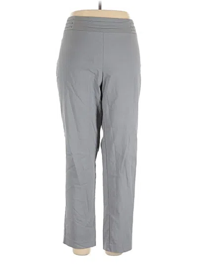 Pre-owned Jm Collection Active Pants In Gray