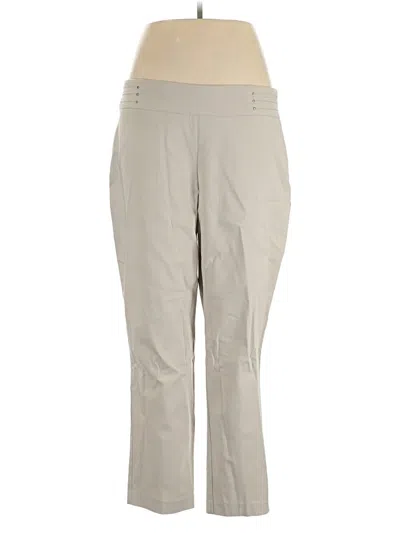 Pre-owned Jm Collection Active Pants In Gray