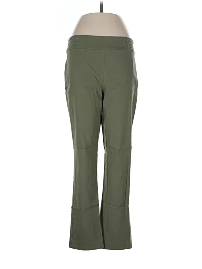 Pre-owned Jm Collection Active Pants In Green