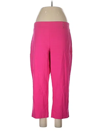 Pre-owned Jm Collection Active Pants In Pink