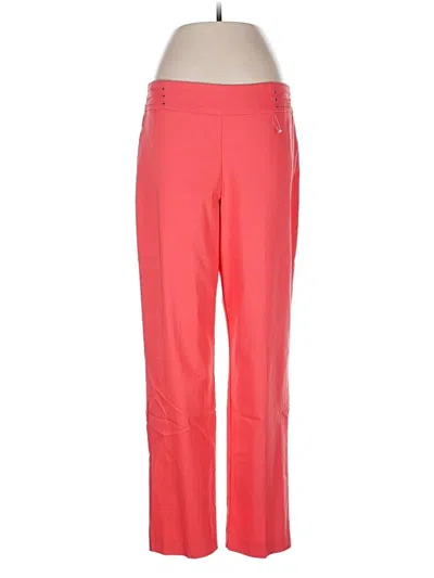 Pre-owned Jm Collection Active Pants In Red