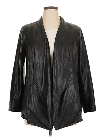 Pre-owned Jm Collection Blazer Jacket In Black