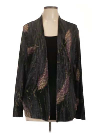 Pre-owned Jm Collection Blazer Jacket In Black