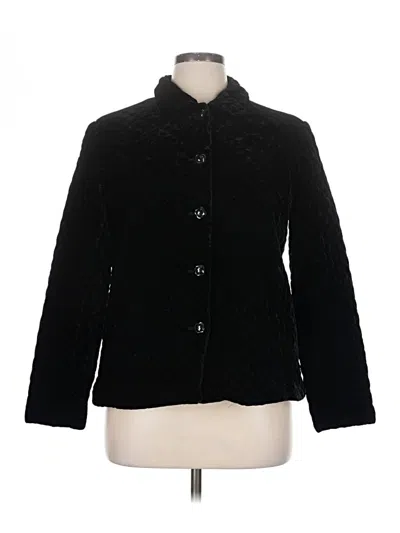 Pre-owned Jm Collection Cardigan Sweater In Black