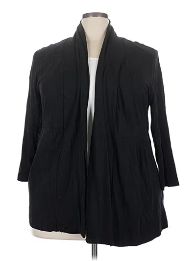 Pre-owned Jm Collection Cardigan Sweater In Black