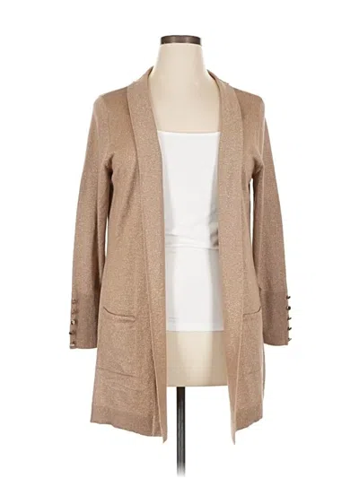 Pre-owned Jm Collection Cardigan Sweater In Brown