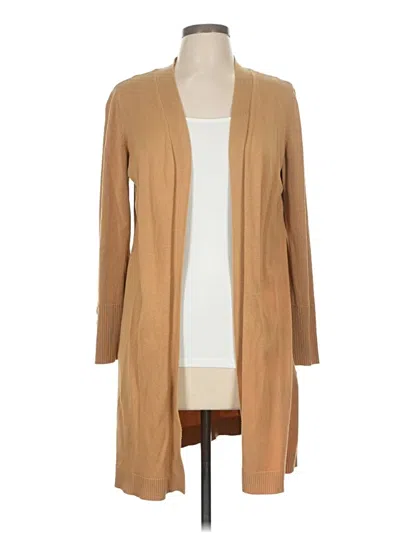 Pre-owned Jm Collection Cardigan Sweater In Brown