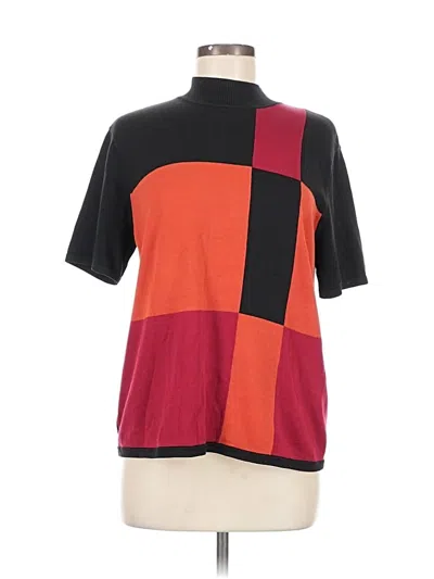 Pre-owned Jm Collection Cardigan Sweater In Orange