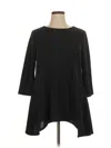 Jm Collection Casual Dress In Black